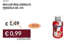 Prezzemolo e Vitale Muller mullermilch fragola offerta