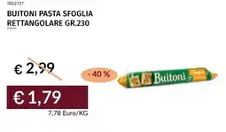 Prezzemolo e Vitale Buitoni pasta sfoglia rettangolare offerta