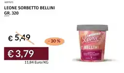 Prezzemolo e Vitale Leone sorbetto bellini offerta