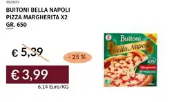 Prezzemolo e Vitale Buitoni bella napoli pizza margherita x2 offerta