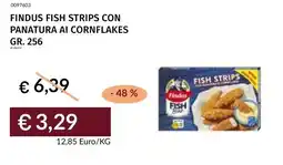 Prezzemolo e Vitale Findus fish strips con panatura ai cornflakes offerta
