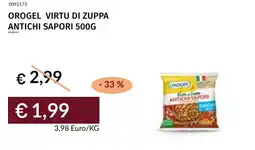 Prezzemolo e Vitale Orogel virtu di zuppa antichi sapori offerta