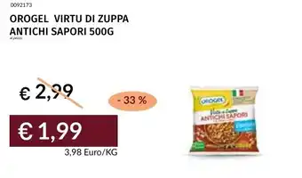 Prezzemolo e Vitale Orogel virtu di zuppa antichi sapori offerta