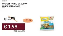 Prezzemolo e Vitale Orogel virtu di zuppa leggerezza offerta
