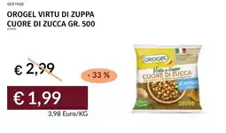 Prezzemolo e Vitale Orogel virtu di zuppa cuore di zucca offerta
