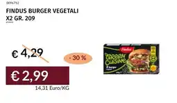 Prezzemolo e Vitale Findus burger vegetali x2 offerta