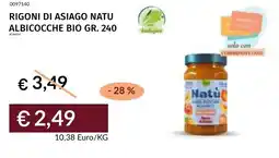Prezzemolo e Vitale Rigoni di asiago natu albicocche bio offerta