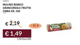 Prezzemolo e Vitale Mulino bianco grancereale frutta fibra offerta