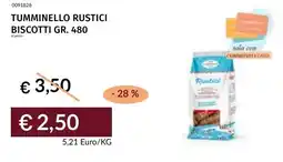 Prezzemolo e Vitale Tumminello rustici biscotti offerta