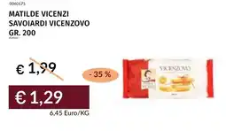 Prezzemolo e Vitale Matilde vicenzi savoiardi vicenzovo offerta
