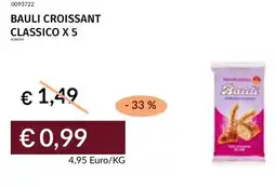 Prezzemolo e Vitale Bauli croissant classico x 5 offerta