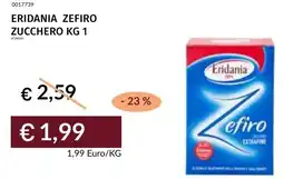 Prezzemolo e Vitale Eridania zefiro zucchero offerta