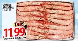 Il Genio Supermercato Gamberi argentina L1 offerta