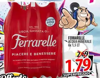 Il Genio Supermercato Ferrarelle acqua minerale offerta