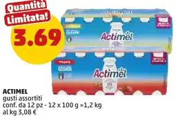 PENNY ACTIMEL gusti assortiti conf. da 12 pz offerta