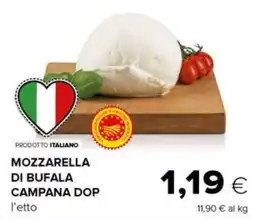 Tigre Mozzarella di bufala campana dop offerta