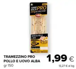 Tigre Tramezzino pro pollo e uovo ALBA offerta