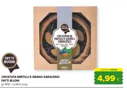 Tigre Crostata mirtilli e grano saraceno FATTI BUONI offerta