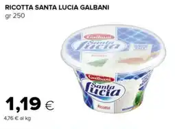 Tigre Ricotta santa lucia GALBANI offerta