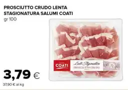 Tigre Prosciutto crudo lenta stagionatura salumi COATI offerta