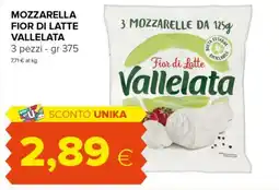 Tigre Mozzarella fior di latte VALLELATA offerta