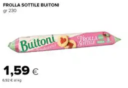 Tigre Frolla sottile BUITONI offerta