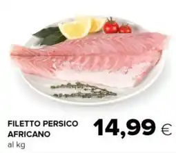 Tigre Filetto persico africano offerta