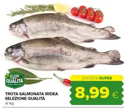 Tigre Trota salmonata iridea selezione qualità offerta