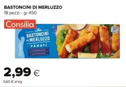 Tigre Consilia bastoncini di merluzzo offerta