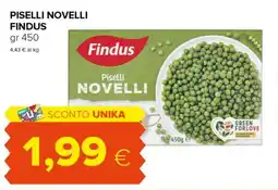 Tigre Piselli novelli FINDUS offerta