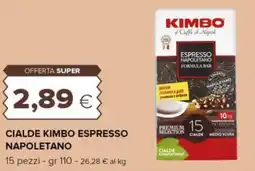 Tigre Cialde kimbo espresso napoletano offerta
