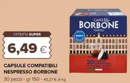 Tigre Capsule compatibili nespresso borbone offerta