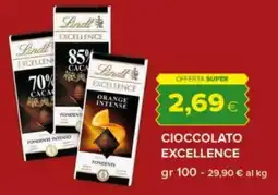 Tigre Lindt cioccolato excellence offerta