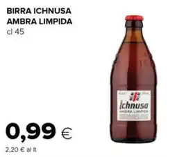 Tigre Birra ichnusa ambra limpida offerta