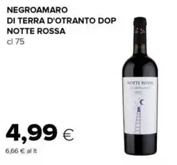 Tigre Negroamaro di terra d'otranto dop NOTTE ROSSA offerta