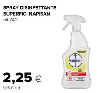 Tigre Spray disinfettante superfici NAPISAN offerta