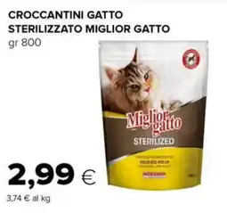 Tigre Croccantini gatto sterilizzato MIGLIOR GATTO offerta