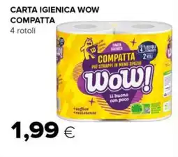 Tigre Carta igienica wow compatta offerta