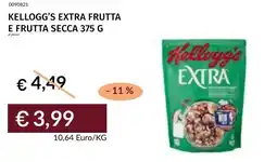 Prezzemolo e Vitale Kellogg's extra frutta e frutta secca offerta