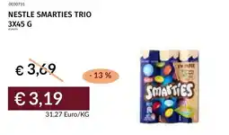Prezzemolo e Vitale Nestle smarties trio offerta