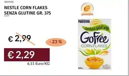 Prezzemolo e Vitale Nestle corn flakes senza glutine offerta