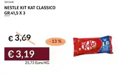 Prezzemolo e Vitale Nestle kit kat classico offerta