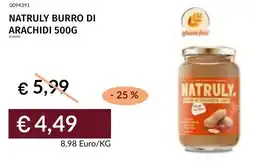 Prezzemolo e Vitale Natruly burro di arachidi offerta