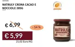 Prezzemolo e Vitale Natruly crema cacao e nocciole offerta