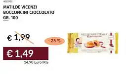 Prezzemolo e Vitale Matilde vicenzi bocconcini cioccolato offerta