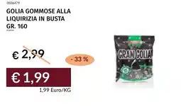 Prezzemolo e Vitale Golia gommose alla liquirizia in busta offerta