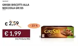 Prezzemolo e Vitale Grisbi biscotti alla nocciola offerta