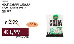 Prezzemolo e Vitale Golia caramelle alla liquirizia in busta offerta