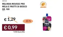 Prezzemolo e Vitale Melinda mousse pro mela e frutti di bosco offerta