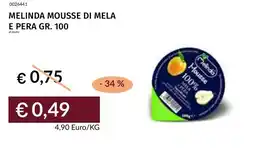 Prezzemolo e Vitale Melinda mousse di mela e pera offerta